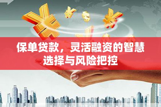 双鸭山保单贷款，灵活融资的智慧选择与风险把控
