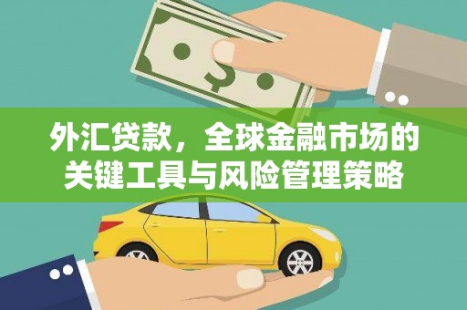 北投外汇贷款，全球金融市场的关键工具与风险管理策略