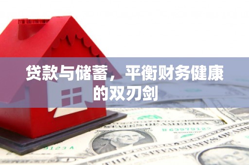 文成贷款与储蓄，平衡财务健康的双刃剑