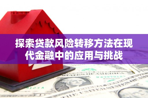 婺城探索贷款风险转移方法在现代金融中的应用与挑战