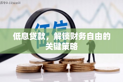长岛低息贷款，解锁财务自由的关键策略