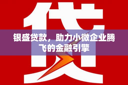三湾银盛贷款，助力小微企业腾飞的金融引擎