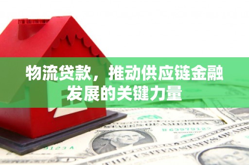 宽甸物流贷款，推动供应链金融发展的关键力量