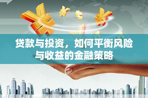 武义贷款与投资，如何平衡风险与收益的金融策略