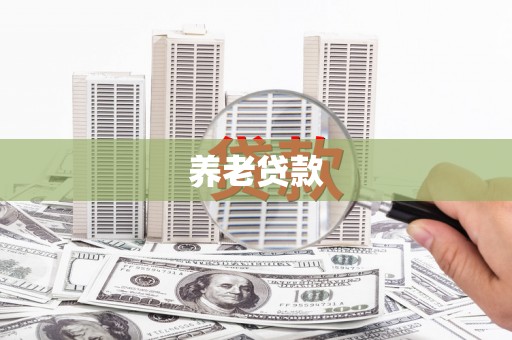 邵阳养老贷款